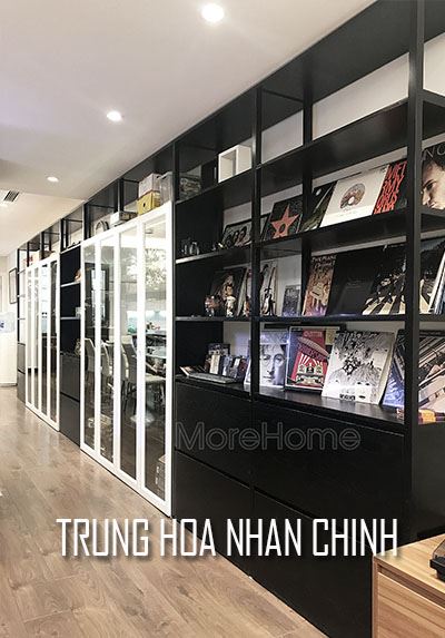 Thi công nội thất chung cư bằng gỗ an cường tại Trung Hòa Nhân Chính